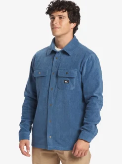 Mens Quiksilver Shirts & Polos|Surf Days Long Sleeve Fleece Shirt