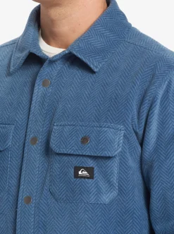 Mens Quiksilver Shirts & Polos|Surf Days Long Sleeve Fleece Shirt