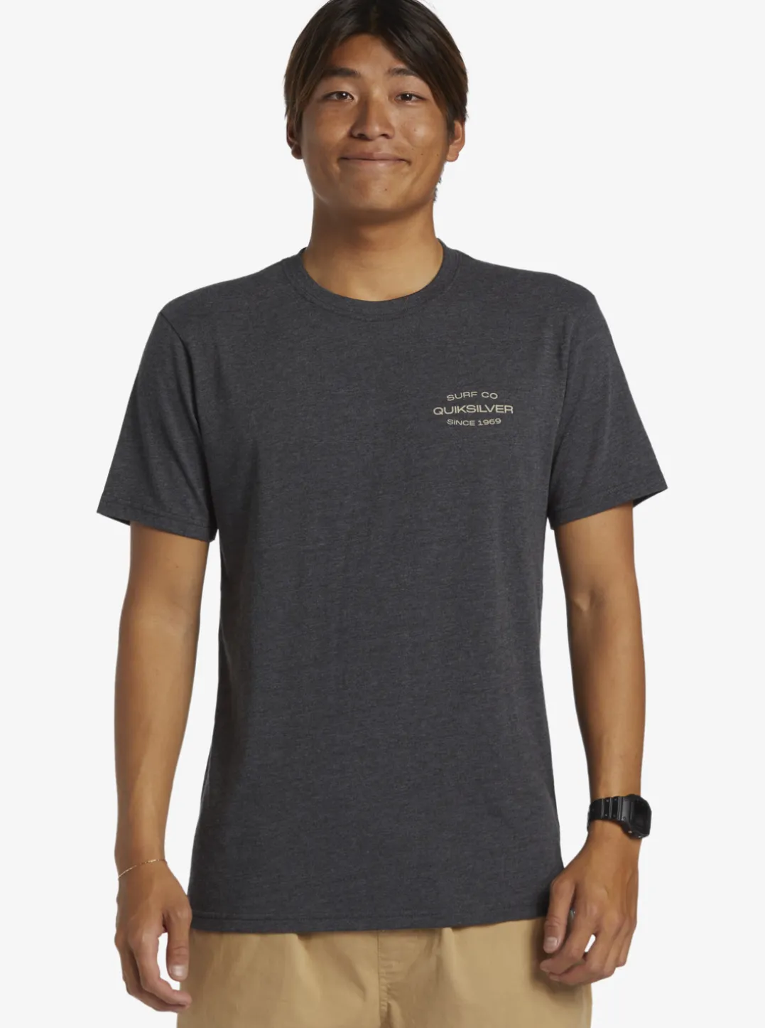 Mens Quiksilver Tees|Surf Lockup T-Shirt