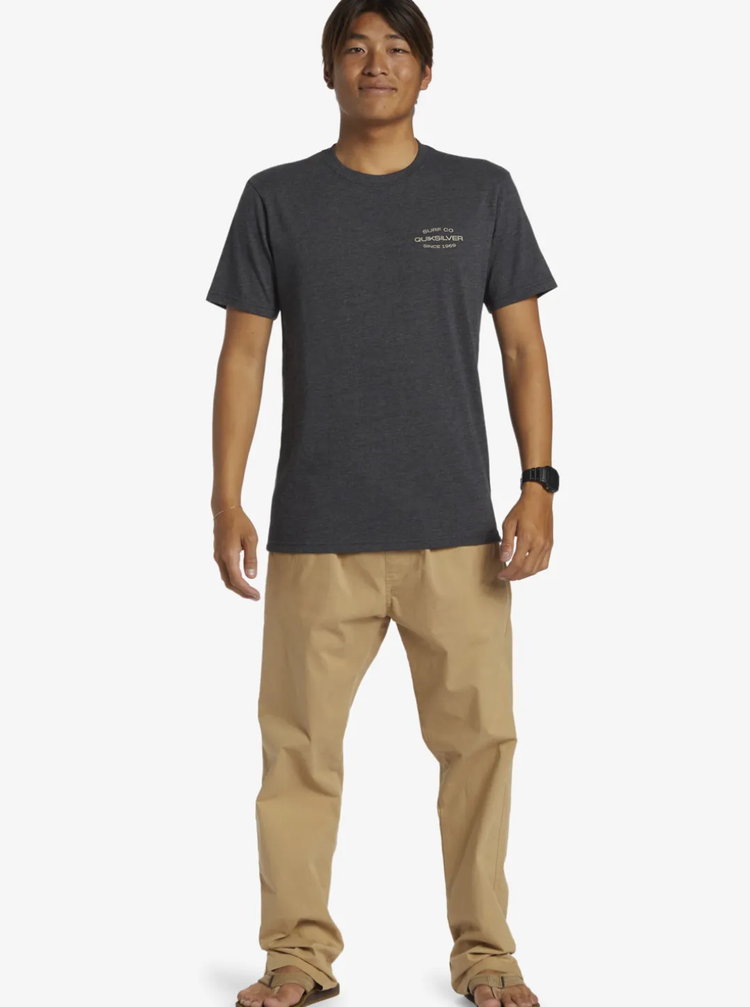 Mens Quiksilver Tees|Surf Lockup T-Shirt