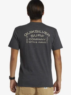 Mens Quiksilver Tees|Surf Lockup T-Shirt