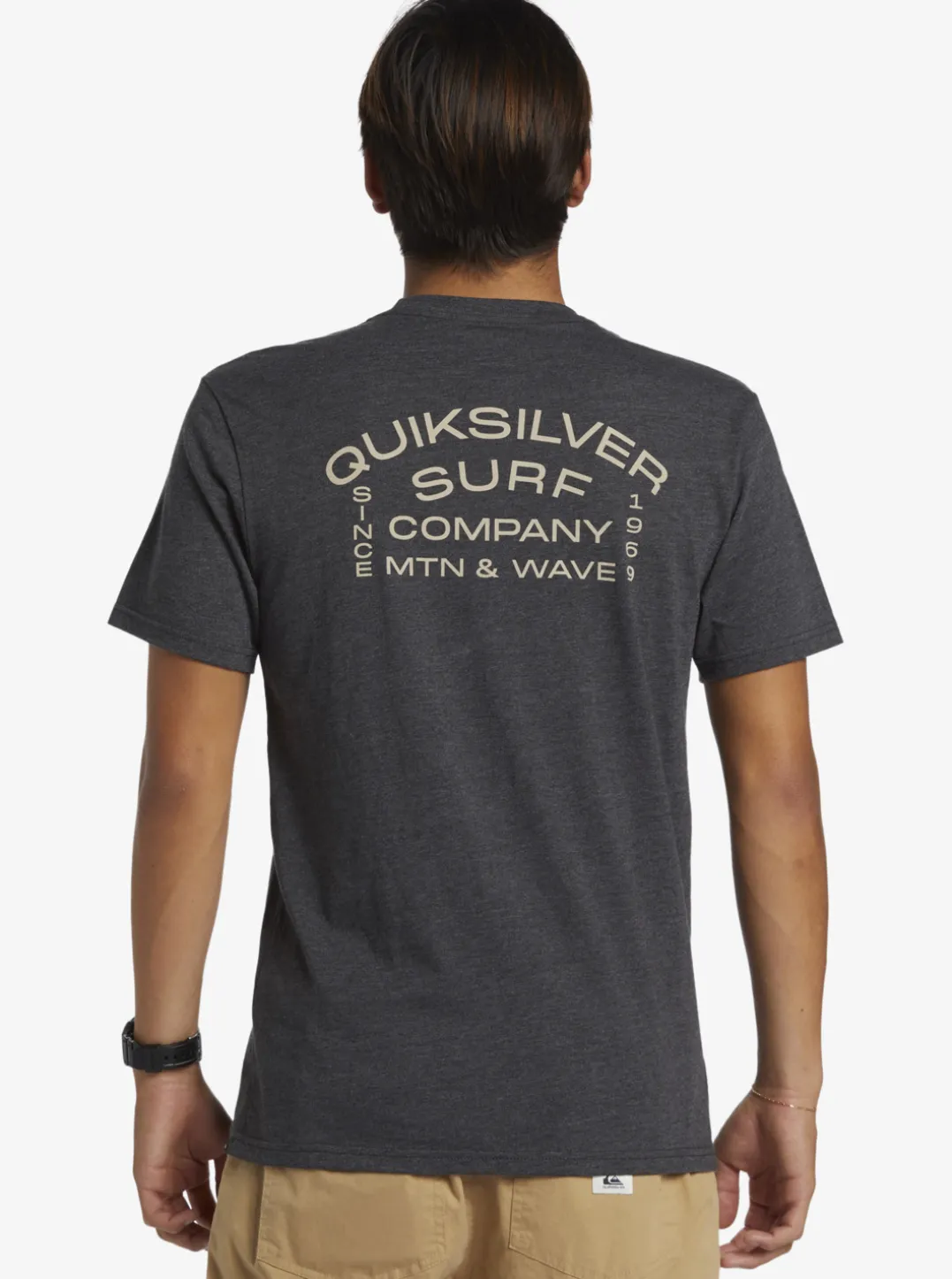 Mens Quiksilver Tees|Surf Lockup T-Shirt