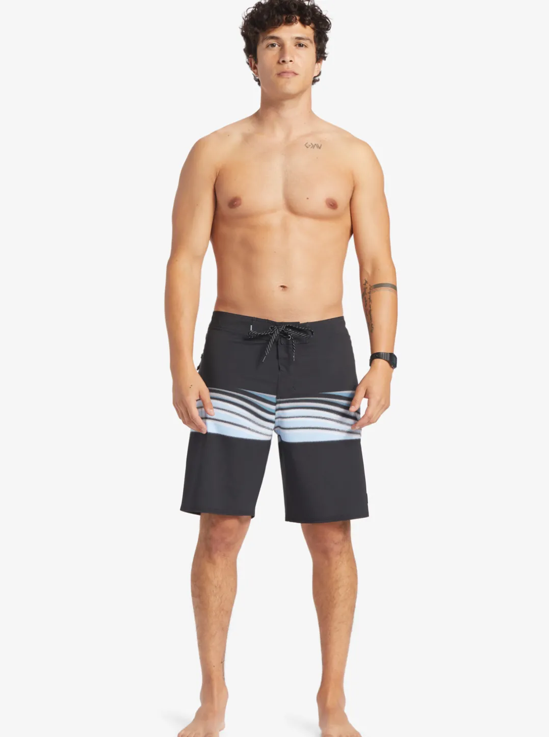 Mens Quiksilver Boardshorts|Surfsilk Air Brush 19" Boardshorts