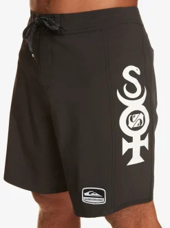Mens Quiksilver Boardshorts|Surfsilk Arch Surfers Of Fortune 18