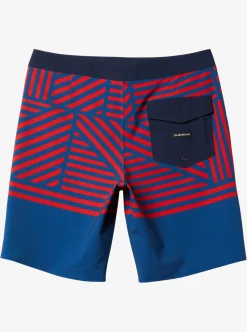 Mens Quiksilver Boardshorts|Surfsilk Hawaii Flag 20 20" Boardshorts