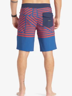 Mens Quiksilver Boardshorts|Surfsilk Hawaii Flag 20 20