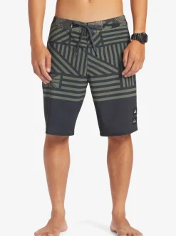 Mens Quiksilver Boardshorts|Surfsilk Hawaii Flag 20 20