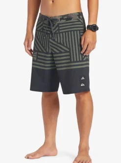 Mens Quiksilver Boardshorts|Surfsilk Hawaii Flag 20 20