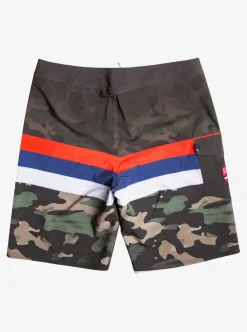 Mens Quiksilver Boardshorts|Surfsilk Hawaii Stripe 20" Boardshorts