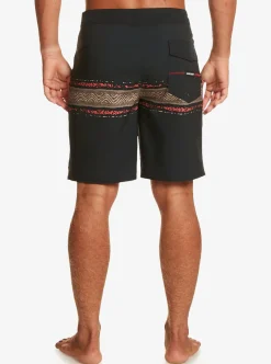Mens Quiksilver Boardshorts|Surfsilk Mesa Stripe 19