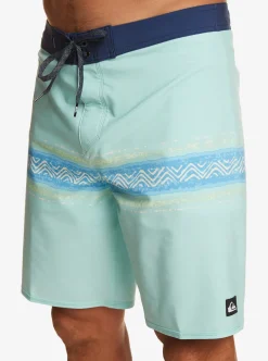 Mens Quiksilver Boardshorts|Surfsilk Mesa Stripe 19