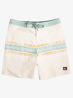 Mens Quiksilver Boardshorts|Surfsilk Mesa Stripe 19" Boardshorts
