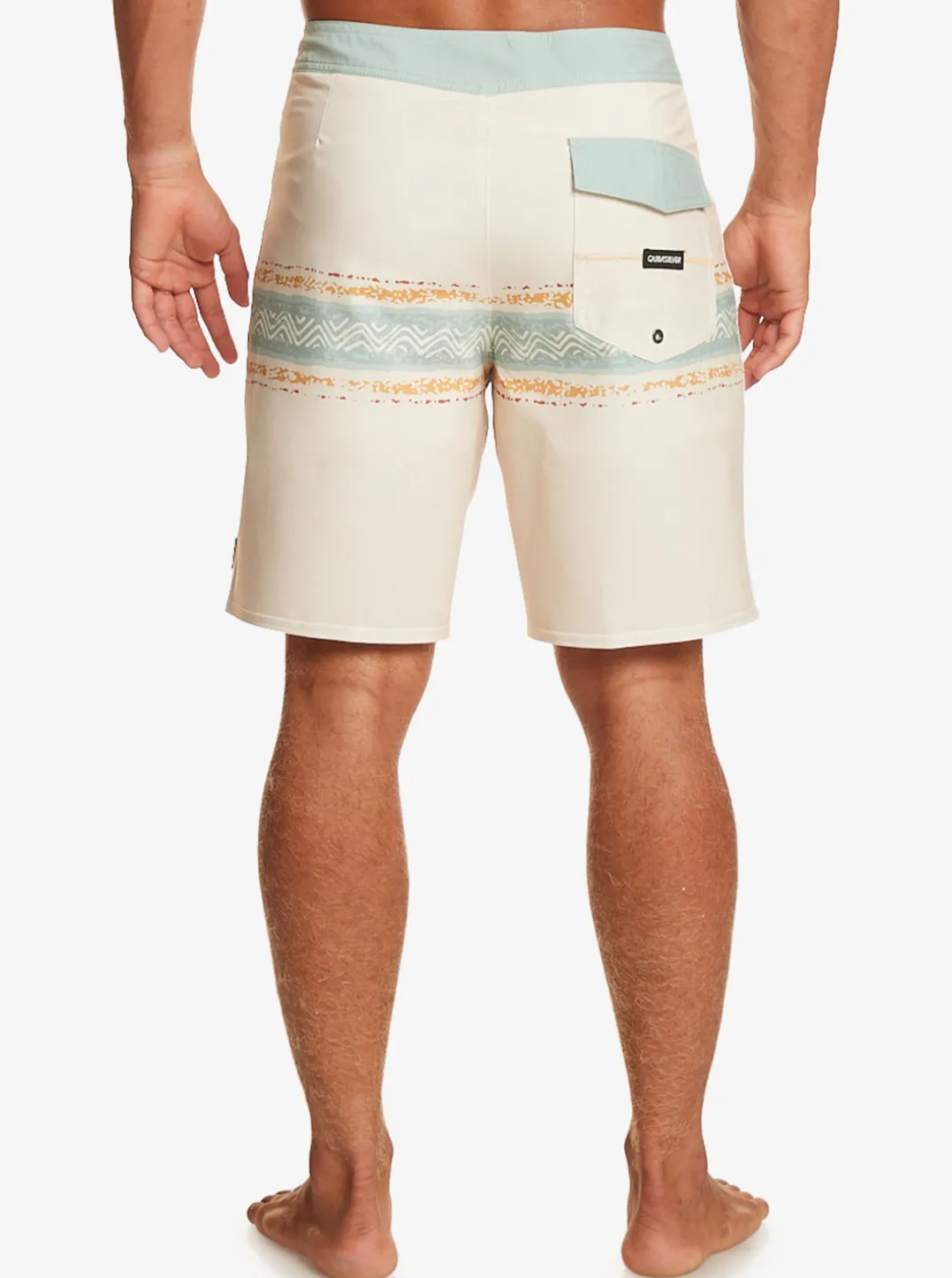 Mens Quiksilver Boardshorts|Surfsilk Mesa Stripe 19" Boardshorts