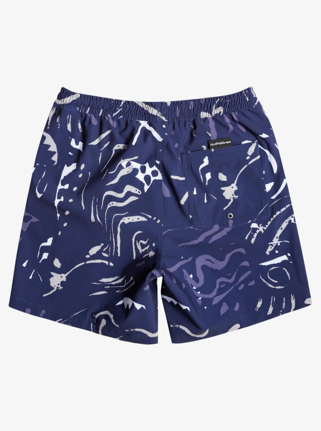 Mens Quiksilver Elastic Waist|Surfsilk Mix 17" Volleys