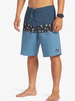 Mens Quiksilver Boardshorts|Surfsilk Panel 20