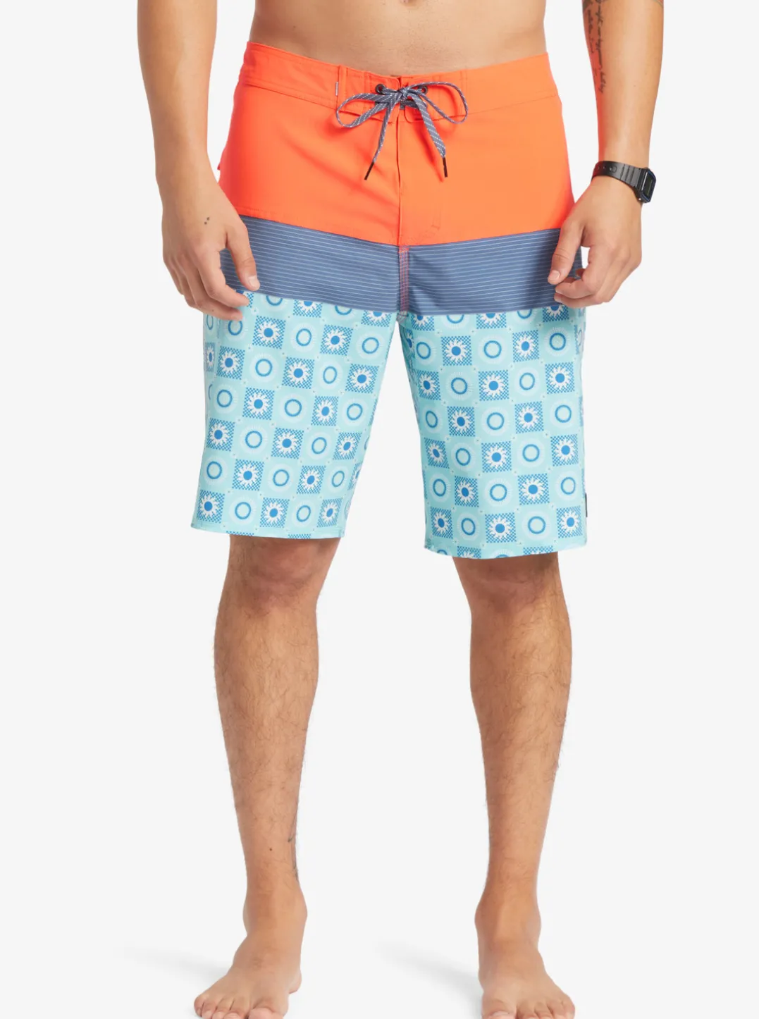 Mens Quiksilver Boardshorts|Surfsilk Panel 20" Boardshorts