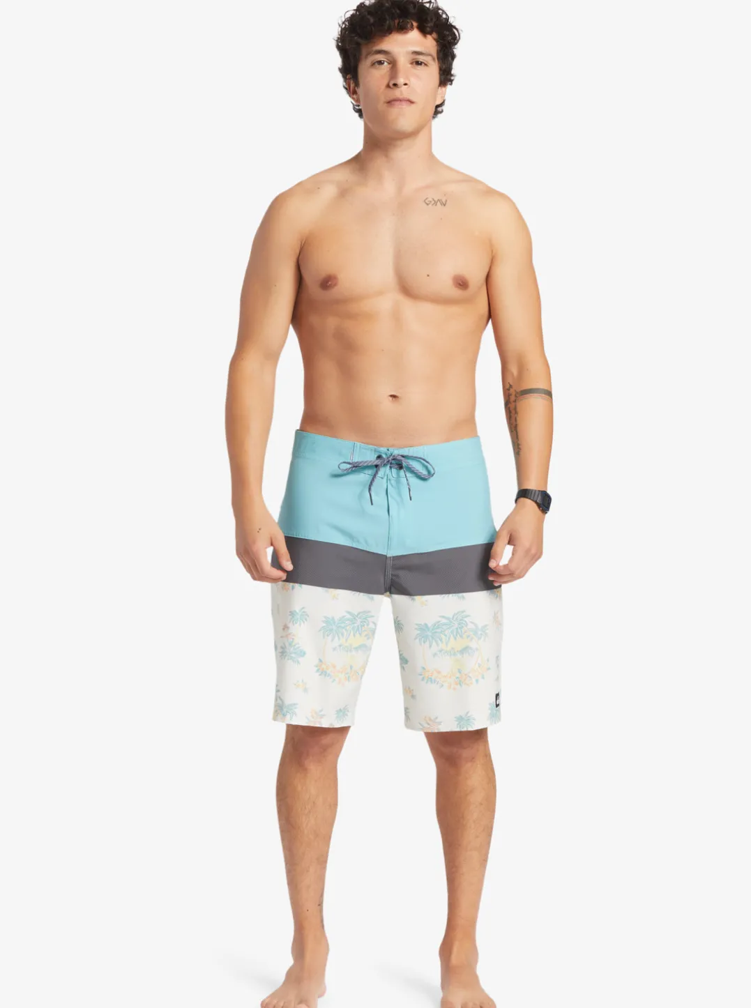Mens Quiksilver Boardshorts|Surfsilk Panel 20" Boardshorts