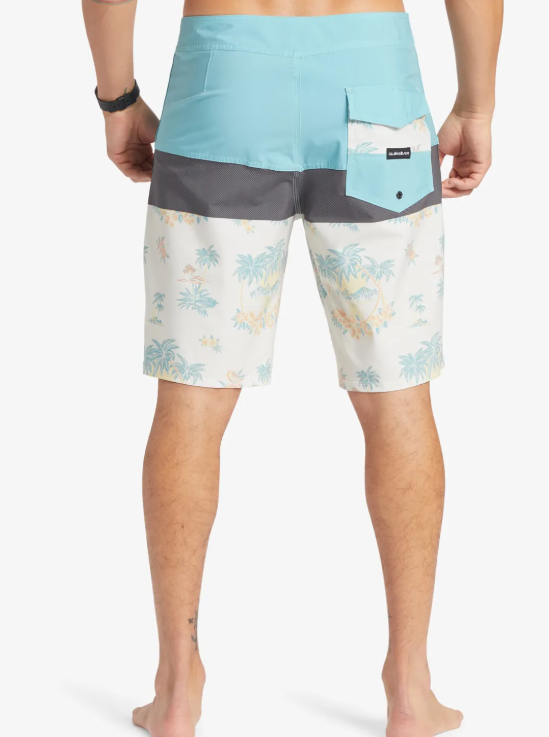 Mens Quiksilver Boardshorts|Surfsilk Panel 20" Boardshorts