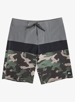 Mens Quiksilver Boardshorts|Surfsilk Panel 20" Boardshorts
