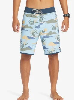 Mens Quiksilver Boardshorts|Surfsilk Scallop 19