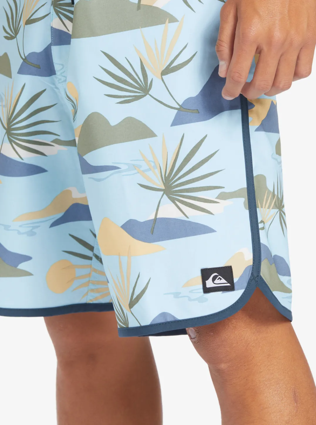Mens Quiksilver Boardshorts|Surfsilk Scallop 19" Boardshorts