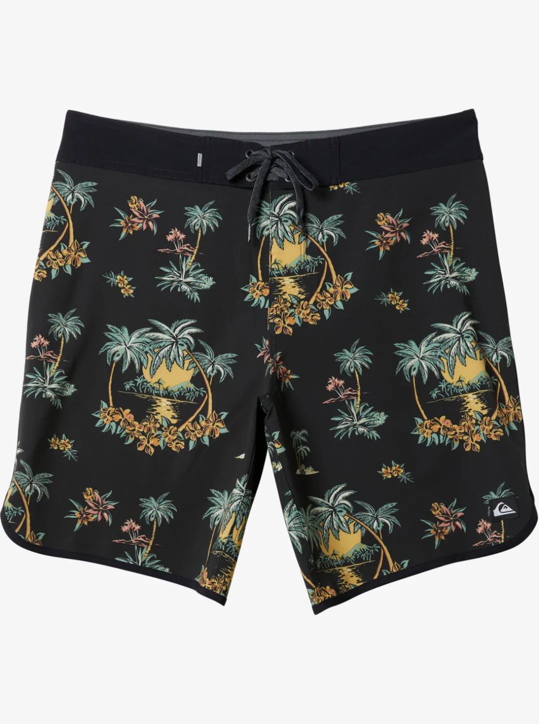 Mens Quiksilver Boardshorts|Surfsilk Scallop 19" Boardshorts