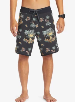 Mens Quiksilver Boardshorts|Surfsilk Scallop 19