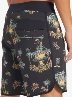 Mens Quiksilver Boardshorts|Surfsilk Scallop 19