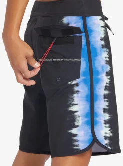 Mens Quiksilver Boardshorts|Surfsilk Scallop 19