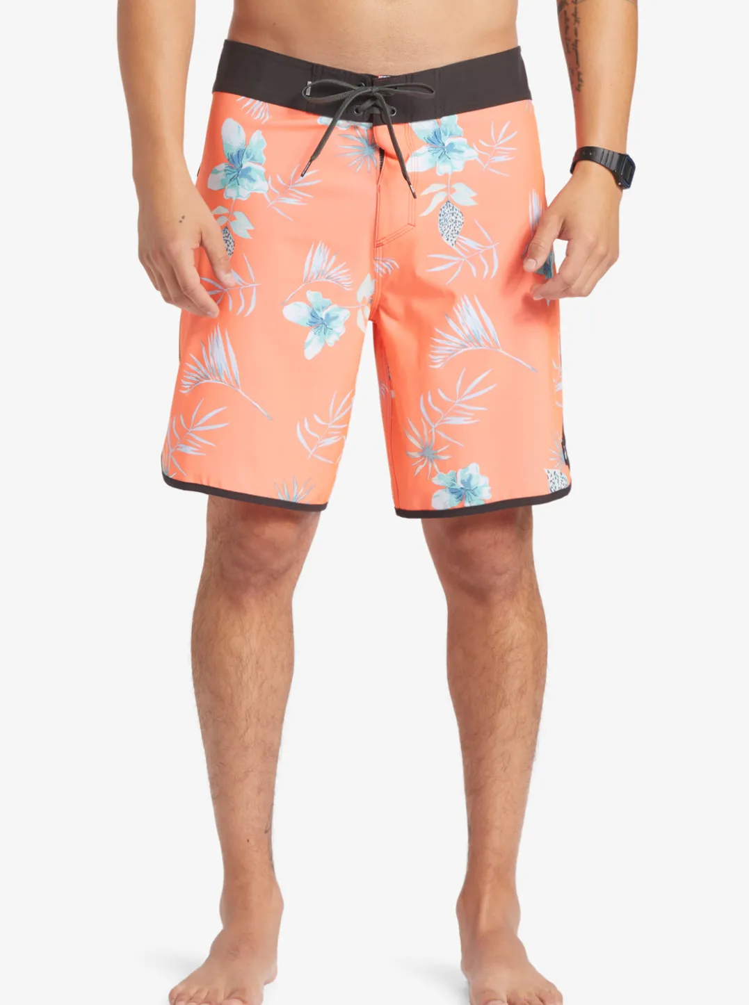 Mens Quiksilver Boardshorts|Surfsilk Scallop 19" Boardshorts