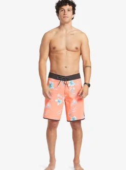Mens Quiksilver Boardshorts|Surfsilk Scallop 19