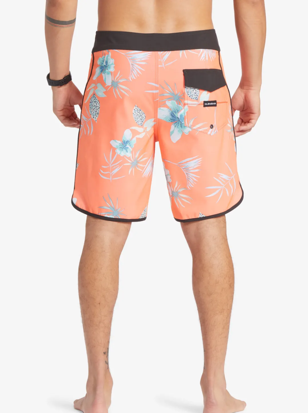 Mens Quiksilver Boardshorts|Surfsilk Scallop 19" Boardshorts