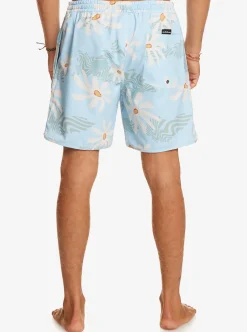 Mens Quiksilver Elastic Waist|Surfsilk Scallop Volley 17
