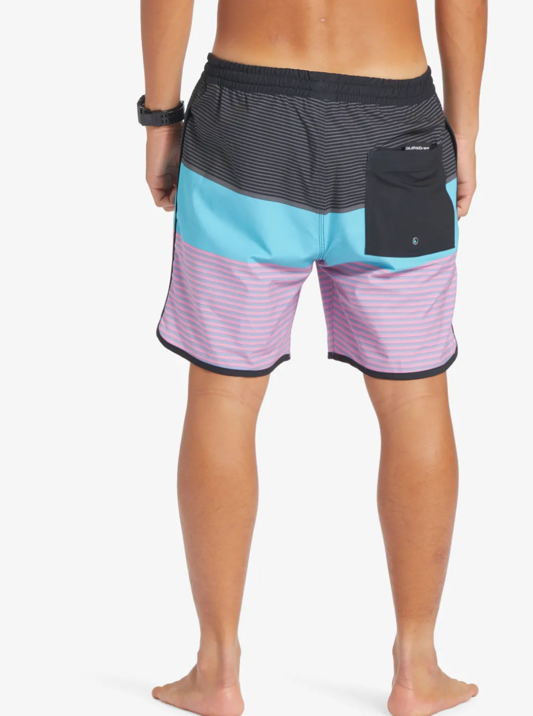 Mens Quiksilver Elastic Waist|Surfsilk Tijuana 17" Volleys
