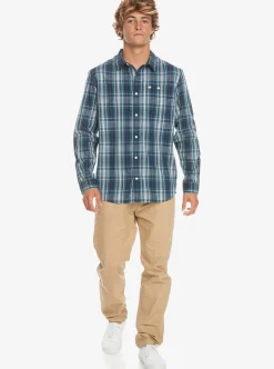 Mens Quiksilver Shirts & Polos|Swinton Long Sleeve Shirt