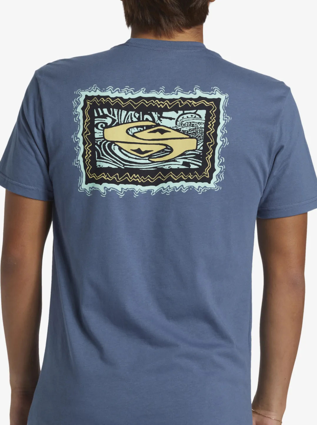 Mens Quiksilver Tees|Taking Roots T-Shirt
