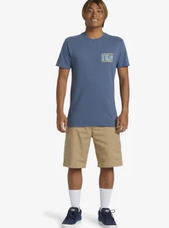 Mens Quiksilver Tees|Taking Roots T-Shirt