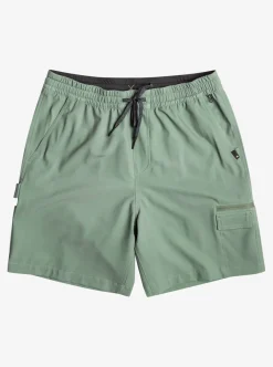 Mens Quiksilver Boardshorts|Taxer Cargo 18" Amphibian Boardshorts
