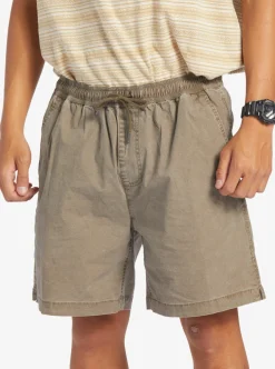 Mens Quiksilver Shorts & Amphibians|Taxer Elastic Waist Shorts