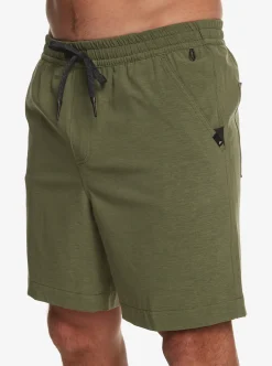 Mens Quiksilver Boardshorts|Taxer Heather 18