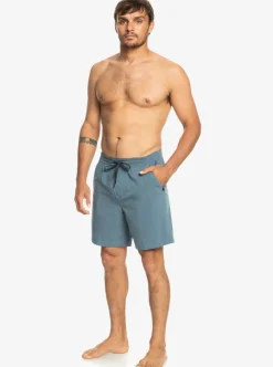 Mens Quiksilver Boardshorts|Taxer Heather 18