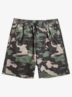 Mens Quiksilver Boardshorts|Taxer Print 18" Amphibian Boardshorts