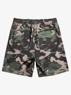 Mens Quiksilver Boardshorts|Taxer Print 18" Amphibian Boardshorts