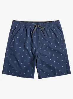 Mens Quiksilver Boardshorts|Taxer Print 18" Amphibian Boardshorts