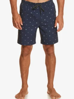 Mens Quiksilver Boardshorts|Taxer Print 18