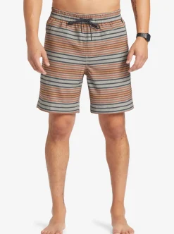 Mens Quiksilver Boardshorts|Taxer Print 18