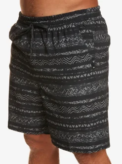 Mens Quiksilver Boardshorts|Taxer Print 18