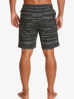 Mens Quiksilver Boardshorts|Taxer Print 18