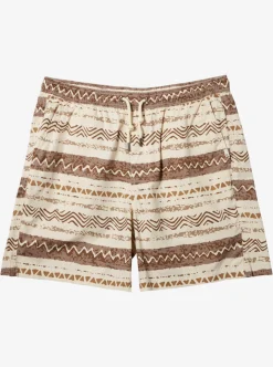 Mens Quiksilver Shorts & Amphibians|Taxer Print Elastic Waist Shorts