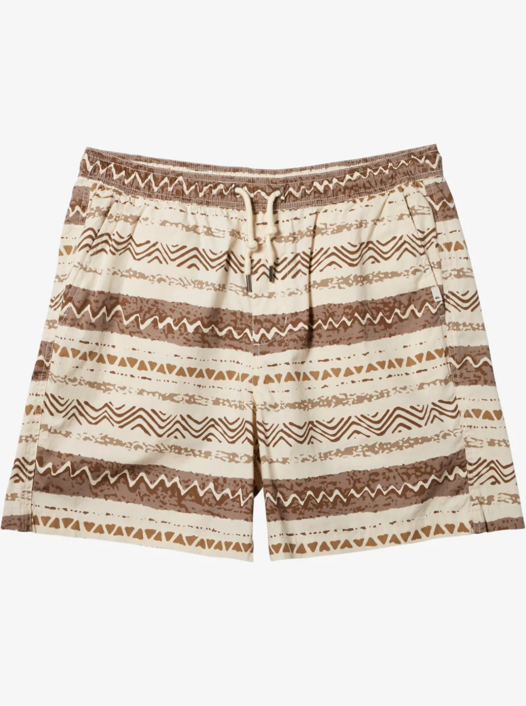 Mens Quiksilver Shorts & Amphibians|Taxer Print Elastic Waist Shorts